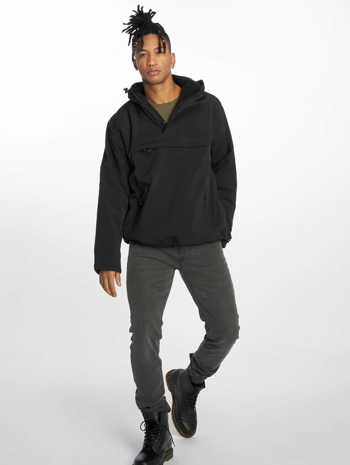 Brandit Windbreaker, Viele Farben, Grössen S bis 5XL S Schwarz, S Schwarz