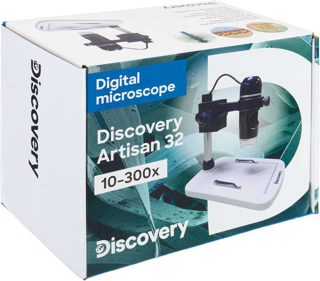 Discovery Artisan 32 Tragbares Digitales USB-Mikroskop Mit 5-MP-Kamera Und 300-Facher Vergrösserung,