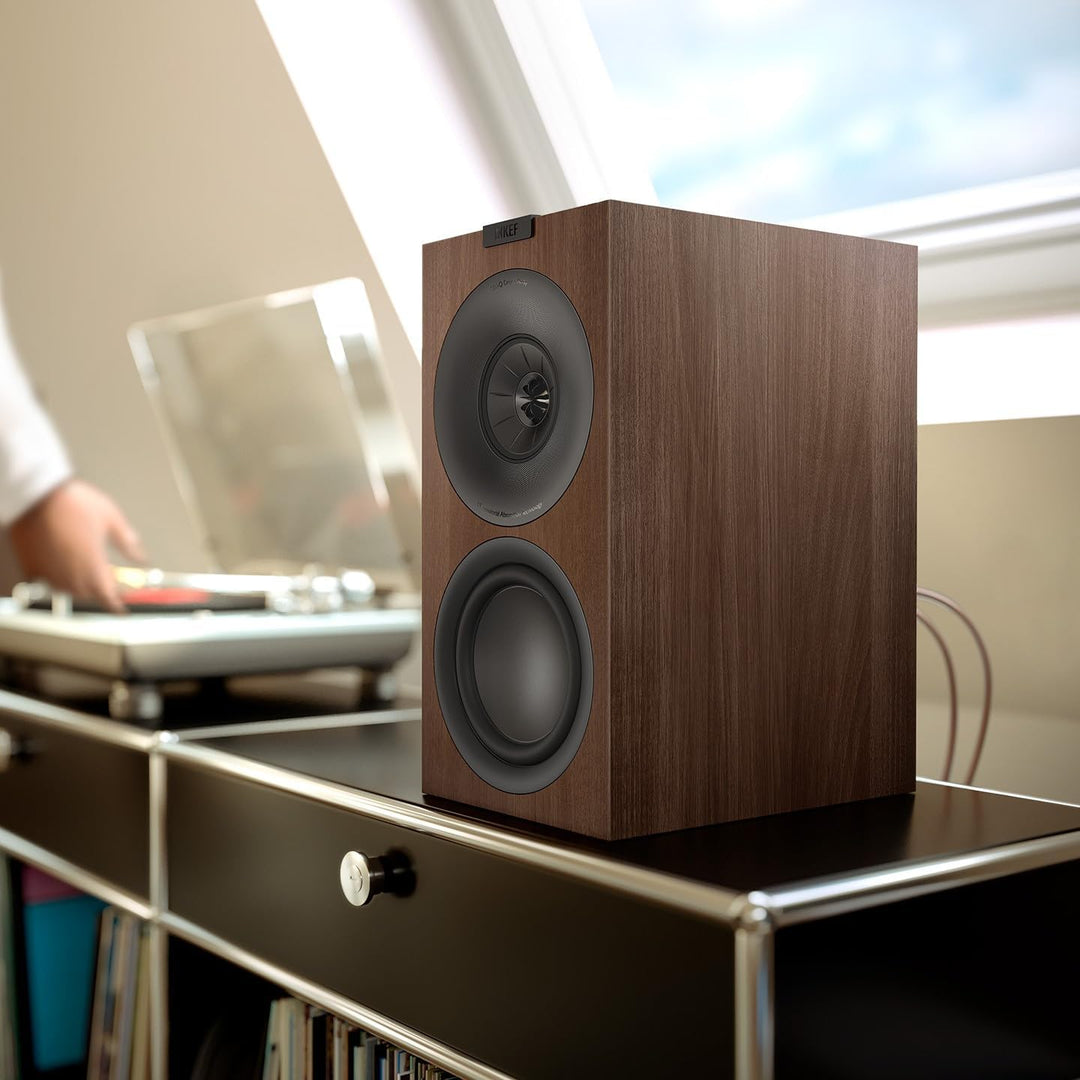 KEF Q Concerto Meta passiver HiFi-Regallautsprecher, Nussbaum | Musik | TV & Heimkino | Gaming | 3-W