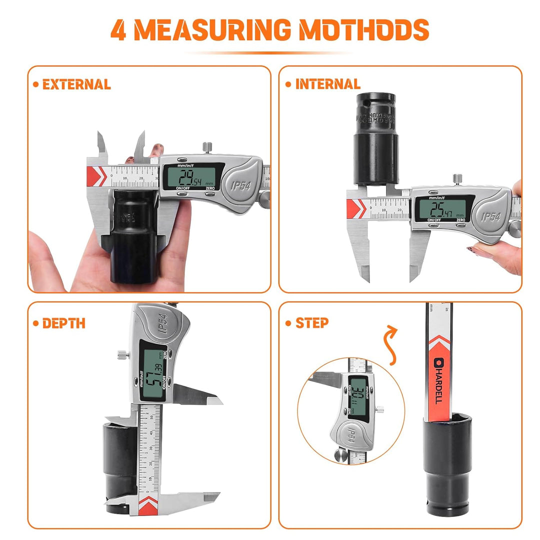 HARDELL Messschieber Digital IP54