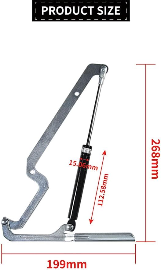 Gasdruckheber Kompatibel mit Mülltonnenbox Keter Max, Arc, Ace, Elite Store & Premier XL WLPS Gasdru