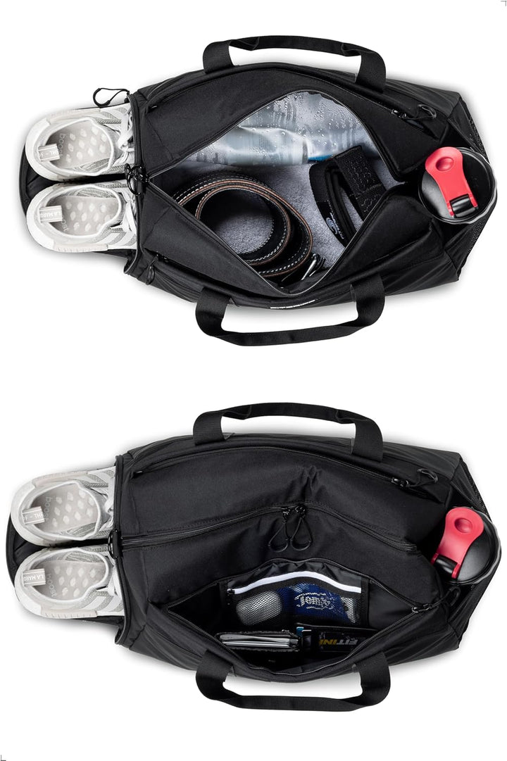 Fitgriff® Sporttasche & Reisetasche V2 für Damen und Herren - mit Schuhfach & Nassfach - Tasche für