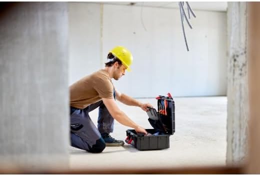 Wiha Lehrlingskoffer für Elektroinstallation 18-teilig VDE I Elektriker Werkzeugkoffer gefüllt I Wer