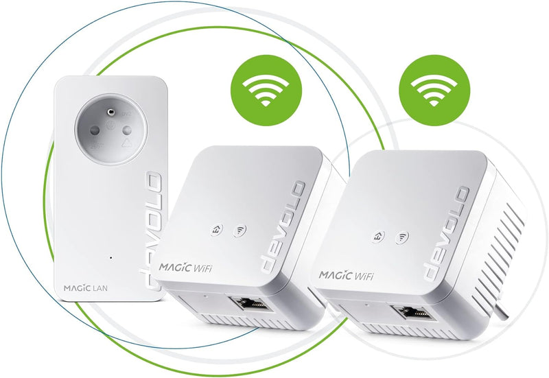 Devolo Magic 1 WiFi Mini weiss 1200 Mbps MAGIC 1 mini (geeignet für Frankreich)