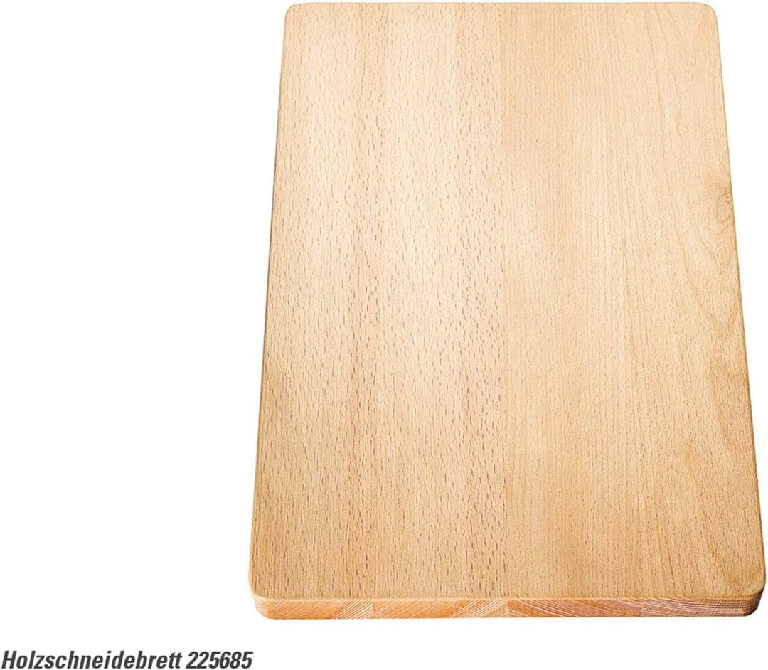 BLANCO 225685 massiver Buche Schneidbrett, Holz, Large
