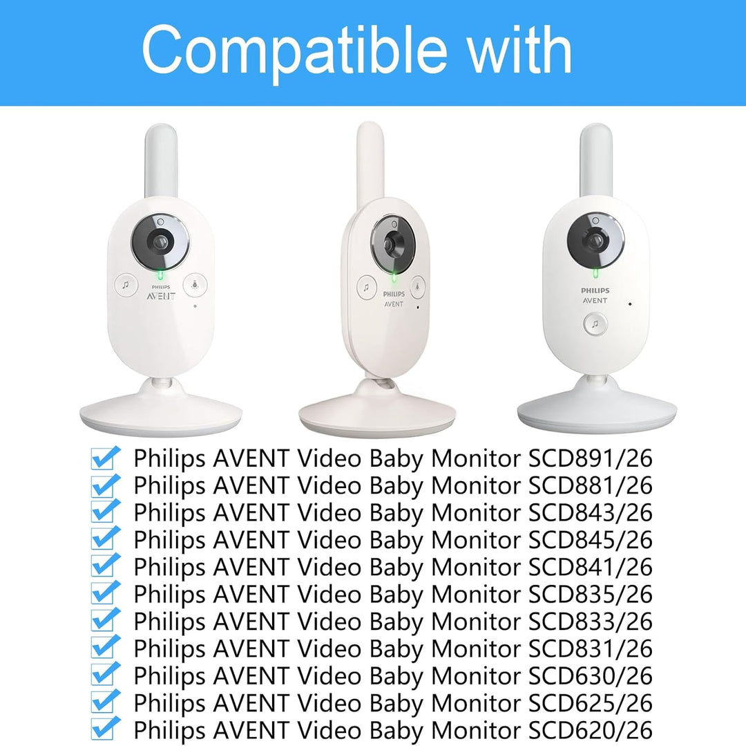 BECEMURU Flexible Twist-Klemmhalterung mit 1/4-Schraubenanschluss Dock kompatibel mit Philips Avent