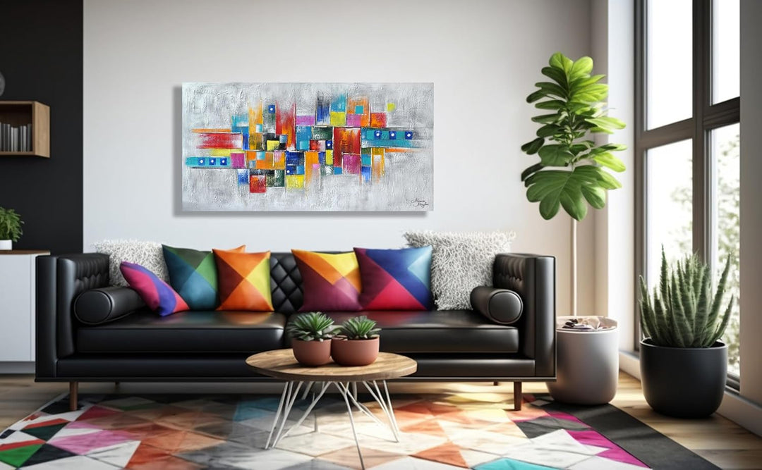Monica Mirafiori I 100% HANDGEMALT I Gemälde ... in my mind 100x50cm | Gemälde Handgemalt | Acrylgem
