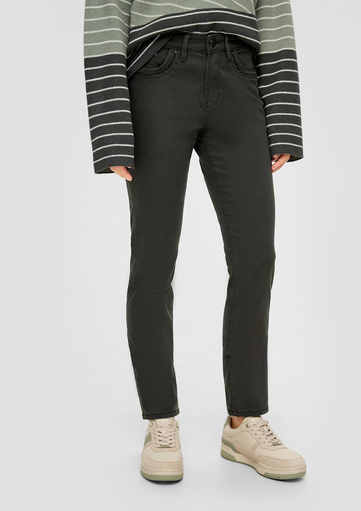 s.Oliver Jeans Betsy/Slim Fit/Mid Rise/Slim Leg 34 79z8_olivgrün, 34 79z8_olivgrün