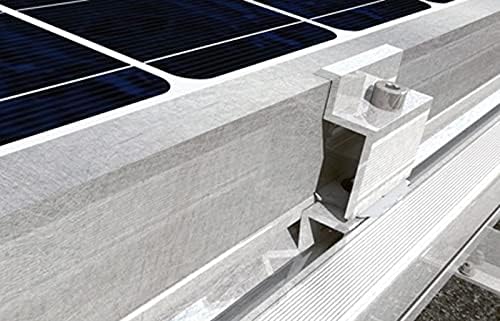 Fischer, Zentralklemme PM C 38-44 für Photovoltaik-Module mit Aluminiumrahmen (10 Stück)