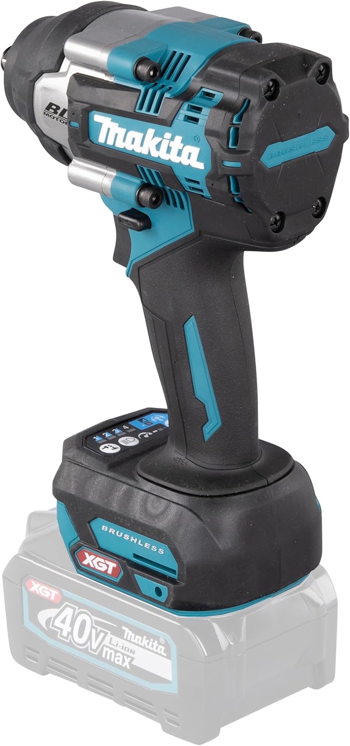 Makita TW008GZ Akku-Schlagschrauber 40V max. (ohne Akku, ohne Ladegerät), Petrol, Akku-Schlagschraub