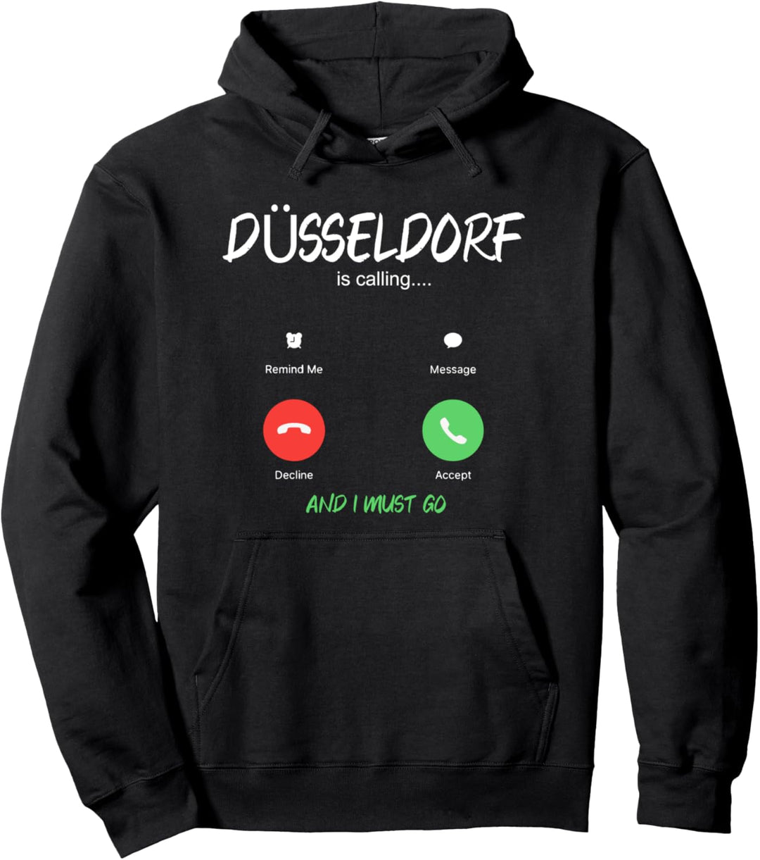 Düsseldorf Is Calling Städtetrip Pullover Hoodie