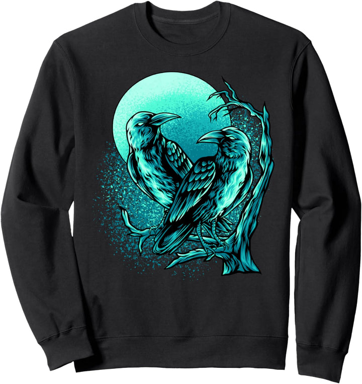 Odins Schwarze Raben Viking Norse Wikinger Sweatshirt