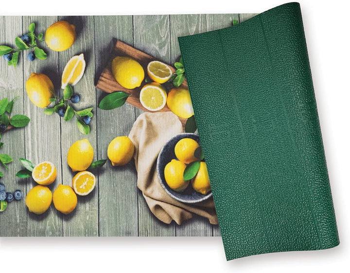 WohnDirect Küchenläufer für Innen bis 10m Länge - 100% Polyester Küchenläufer rutschfest & leicht ab
