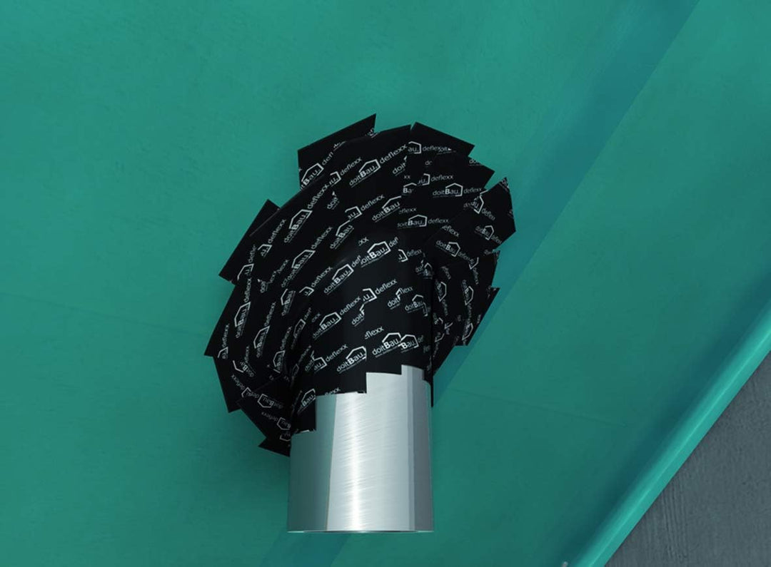 doitBau deflexx Profi Dampfsperrklebeband grün 60mm x 25m - Hochleistungsklebeband für Dampfsperrfol