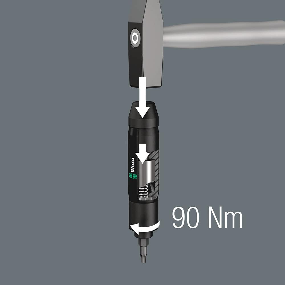 Wera 05072017001 Schlagschraubendreher-Satz 2090/17, 90 Nm, 5/16 Zoll, 17-teilig