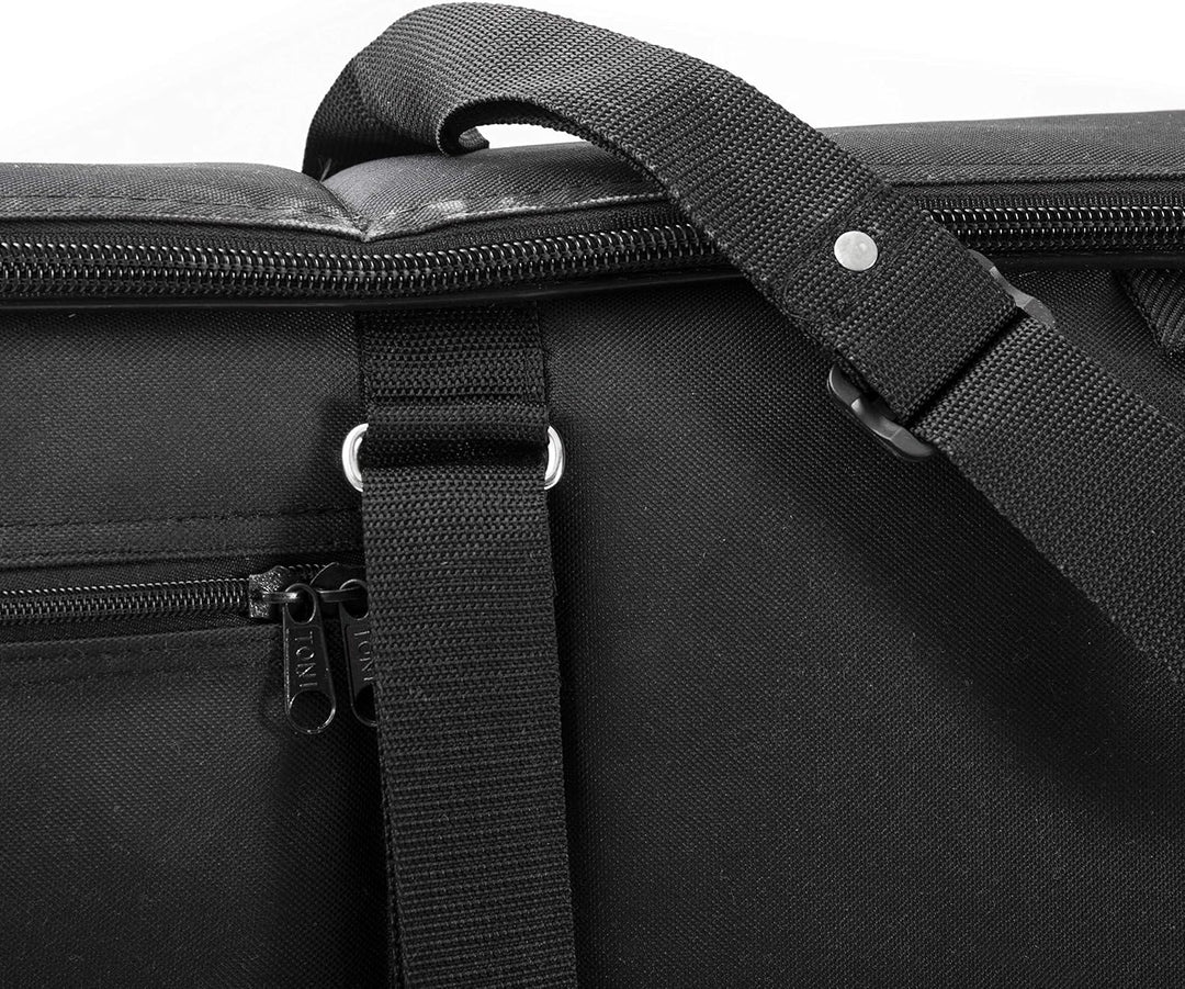 MUSIC STORE KC-02 II Keyboardtasche, 114x42x15cm, Schwarz, Nylon, 20mm Polsterung, Zubehörfach, Stab