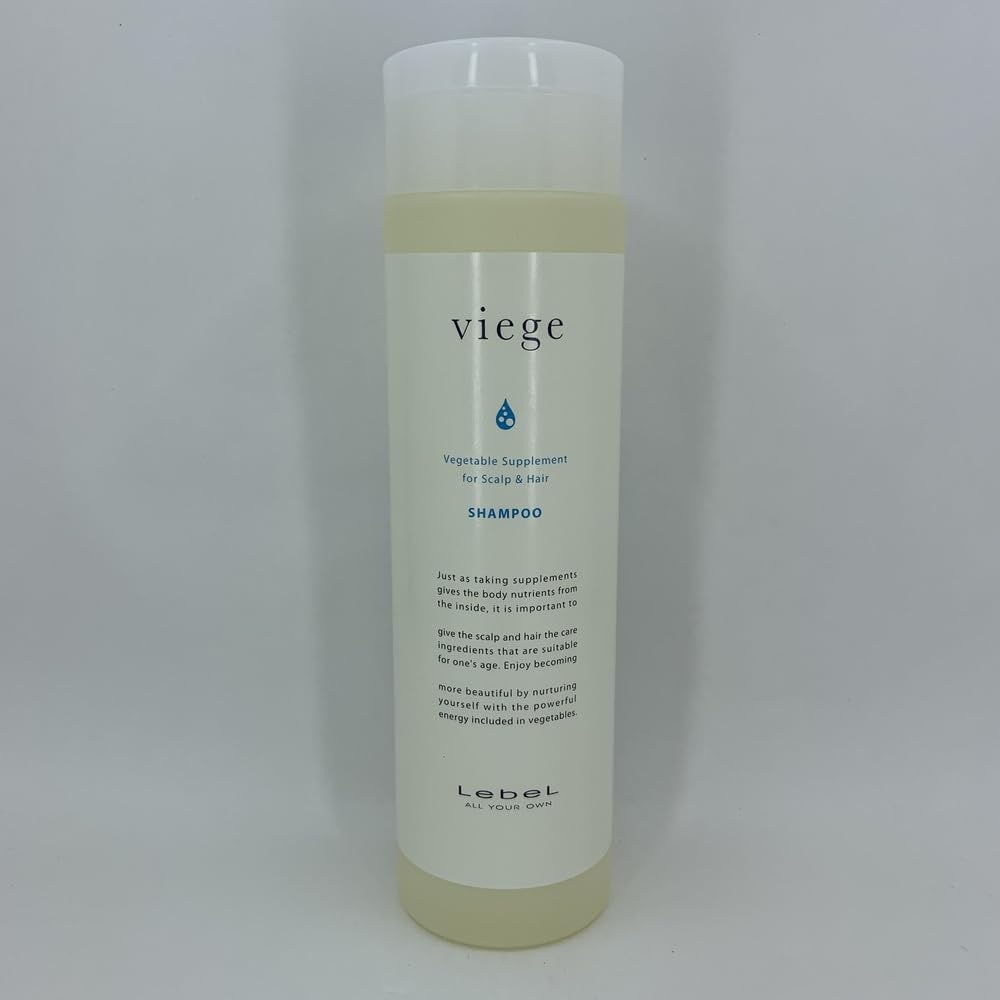 Lebel Viege Hair Shampoo - 240ml (Green Tea Set)