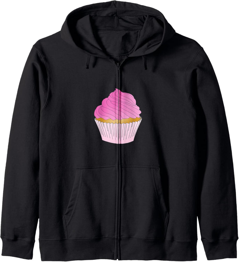 Rosa Cupcake Kapuzenjacke