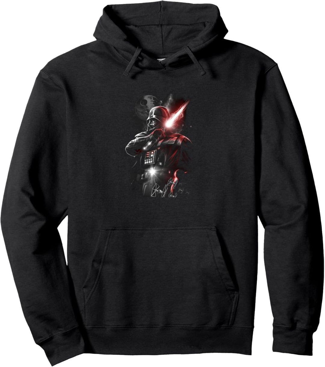 Star Wars Darth Vader Lightsaber Portrait Pullover Hoodie