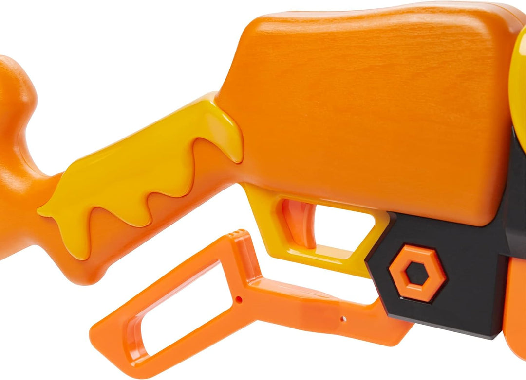 NERF Roblox Adopt Me!: Bees! Blaster, rotierende 8-Dart Trommel, 8 Elite Darts, Code zur Freischaltu