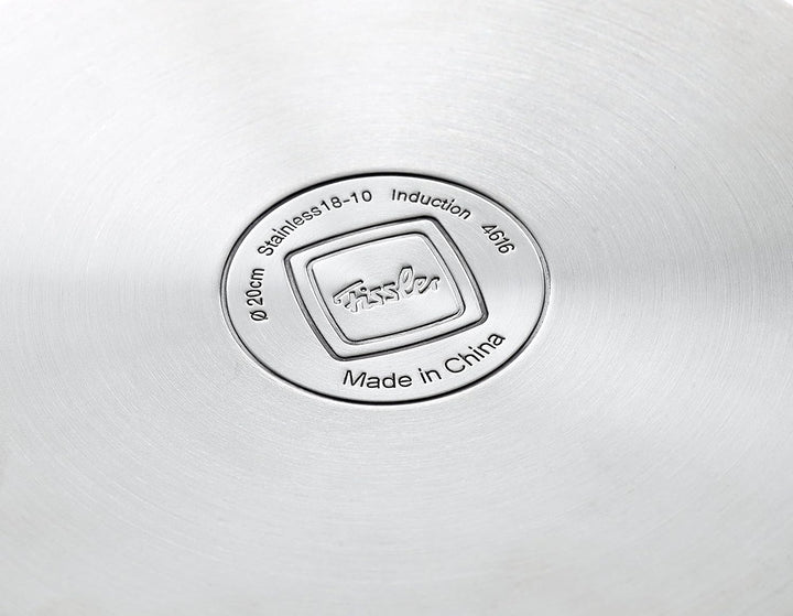 Fissler Korfu/Edelstahl-Topfset, 5-teilig, Kochtopf-Set, Töpfe mit Glas-Deckel (3 Kochtöpfe, 1 Brate