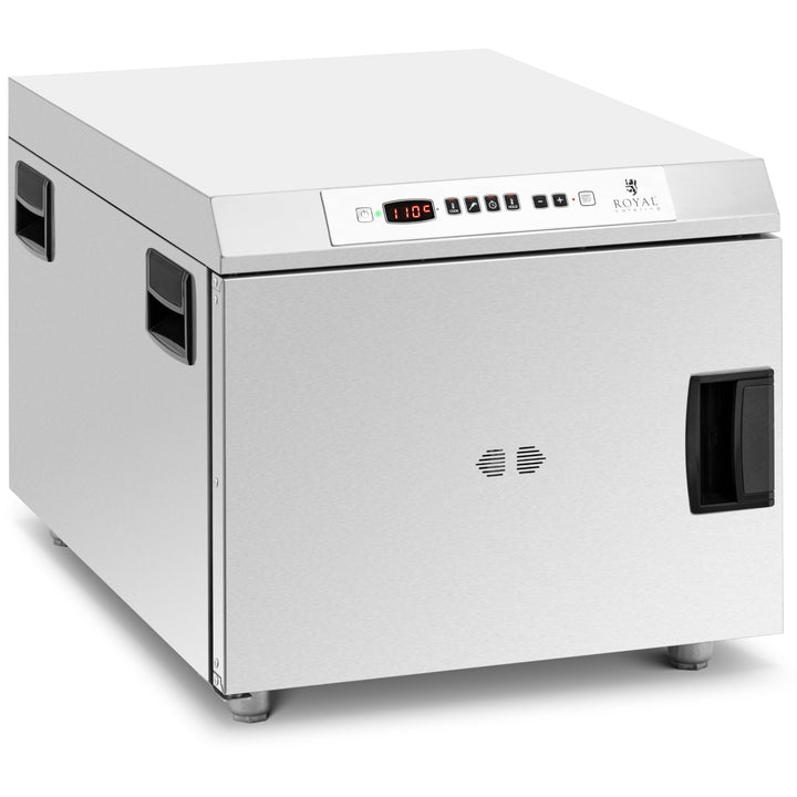 Royal Catering RCSCO-01 Niedertemperaturgarer GN1/1 30-110 °C Timer Temperaturfühler Edelstahl Niede