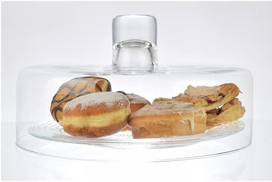 EMH Handgefertigte Glasabdeckung Glocke Höhe 17 cm x 31 cm