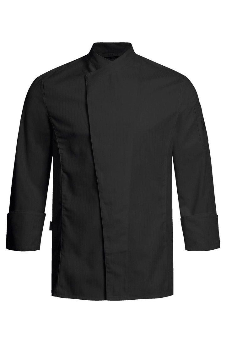 GREIFF Kochjacke RF Regular Fit, verdeckte Druckknöpfe, Armtasche mit Logo, Lüftungslöcher, Wiener N