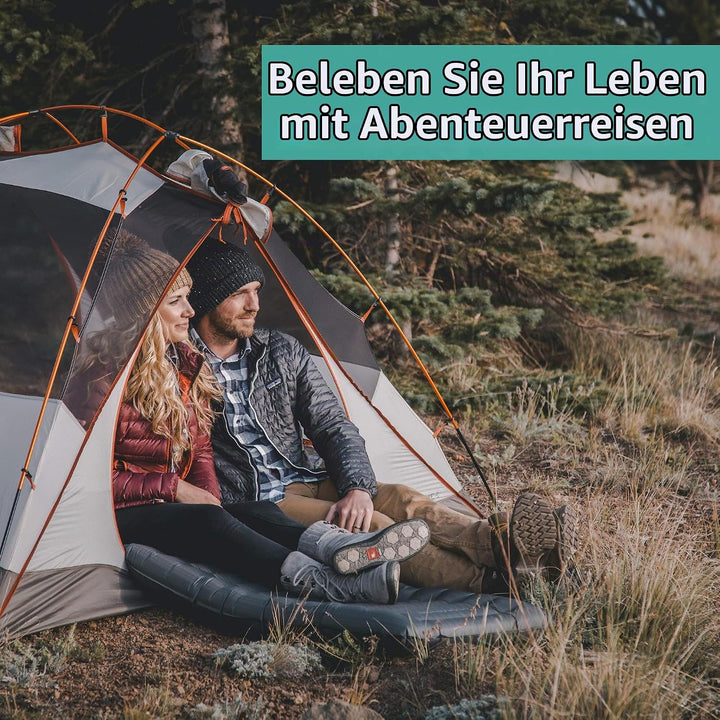TREKOLOGY Isomatte aufblasbar, Sleeping Pad, Camping Luftmatratze - UL80 aufblasbare Isomatte Campin