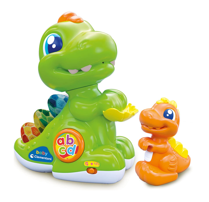 Clementoni Baby Dino-Dinosaurier Welpe, Aktivitätszentrum, interaktives elektronisches Spiel 10 Mona