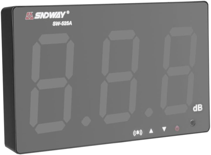 Lazmin 30~130 dB Schallpegelmesser, digitaler Dezibelmesser mit 9,6-Zoll-LCD-Display, Genauigkeit 1,