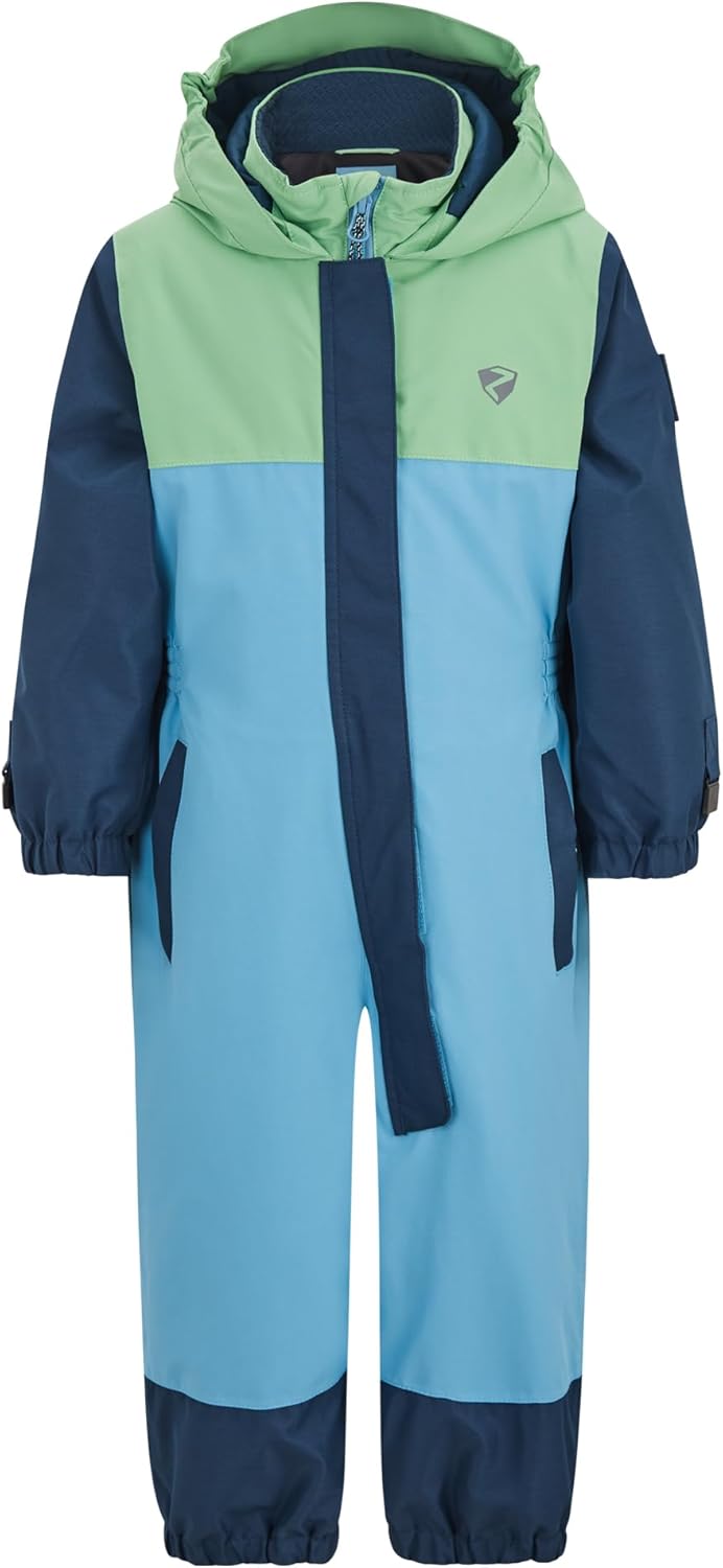 Ziener Unisex Baby Anup Schneeanzug/Skioverall | wasserdicht, winddicht, warm (1er Pack) 92 morning