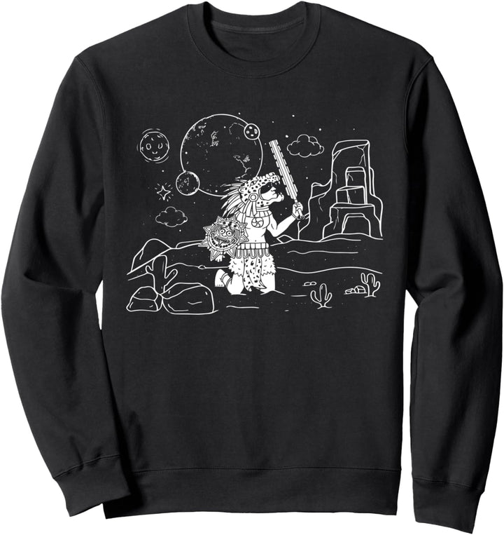 Aztec Jaguar Warrior Maya Inka Sweatshirt