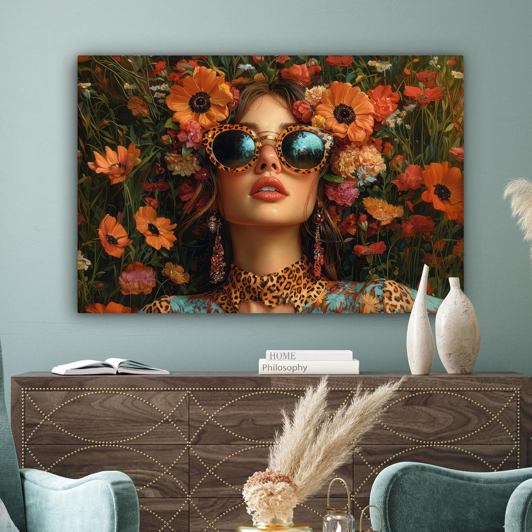MuchoWow© Leinwandbild Gross 120x80 cm XXL Dekoration Wohnzimmer Bilder Pictures Wall Decoration Liv