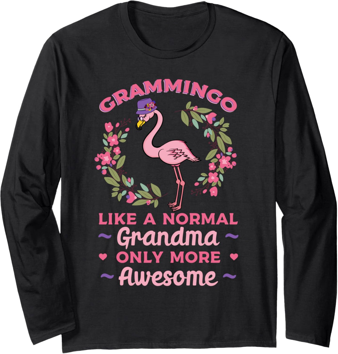 Grammingo Like A Normal Grandma Only More Awesome Oma Langarmshirt