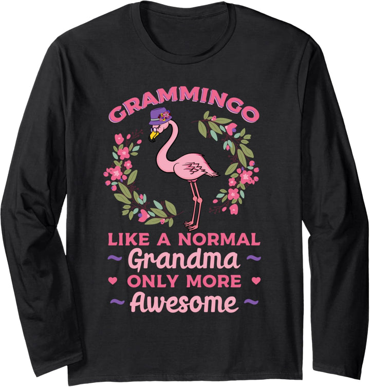 Grammingo Like A Normal Grandma Only More Awesome Oma Langarmshirt