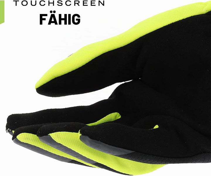 Mechanix Wear FastFit® E5 Handschuhe (Large, Schwarz/Fluoreszierendes Gelb) L (1er Pack), L (1er Pac