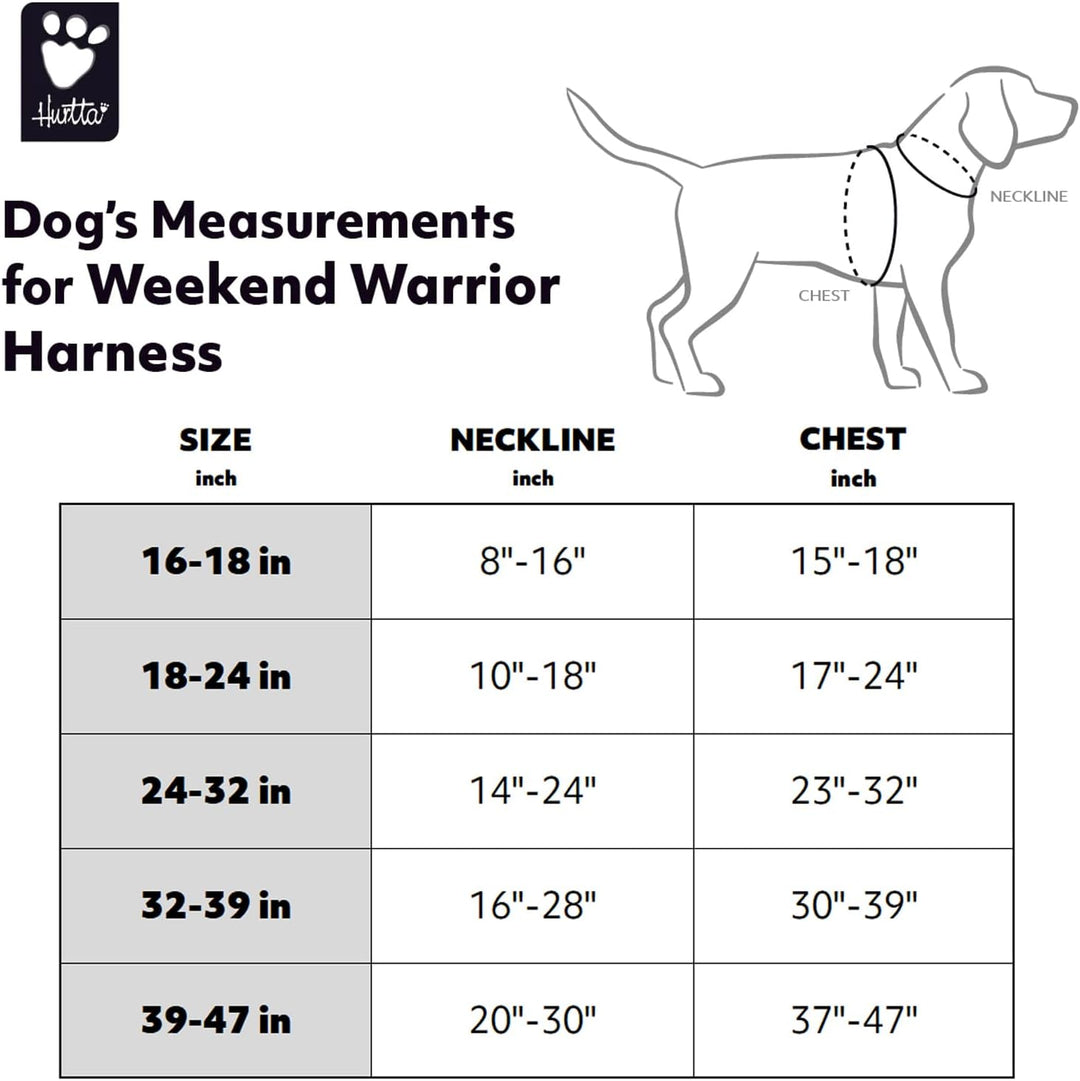 Hurtta Weekend Warrior ECO Warming Hundegeschirr, wärmend, Brustgeschirr für grosse Hunde, Blaubeere