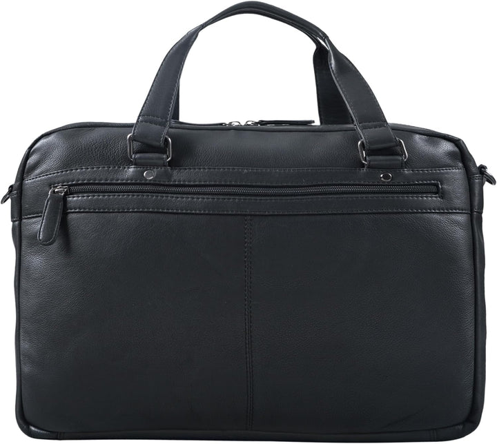 STILORD 'Alvaro' Vintage Businesstasche Echtes Leder Laptoptasche 15,6 Zoll Aktentasche Grosse Umhän