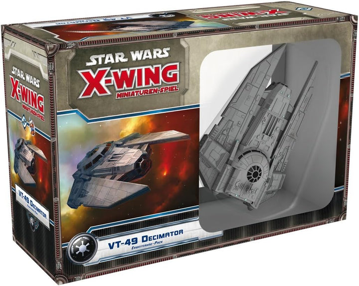 Asmodee HEI0423 - Star Wars X-Wing - VT-49 Decimator, Erweiterung-Pack