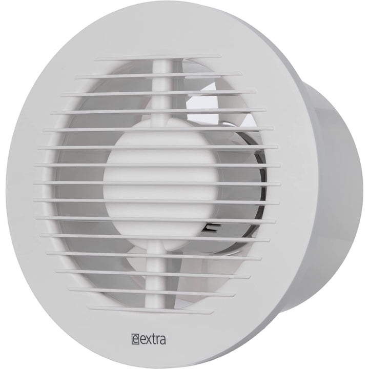 Ø 125mm Weiss Badlüfter - Ventilator mit Kugellager - Lüfter für Effiziente Belüftung im Bad Kuche W