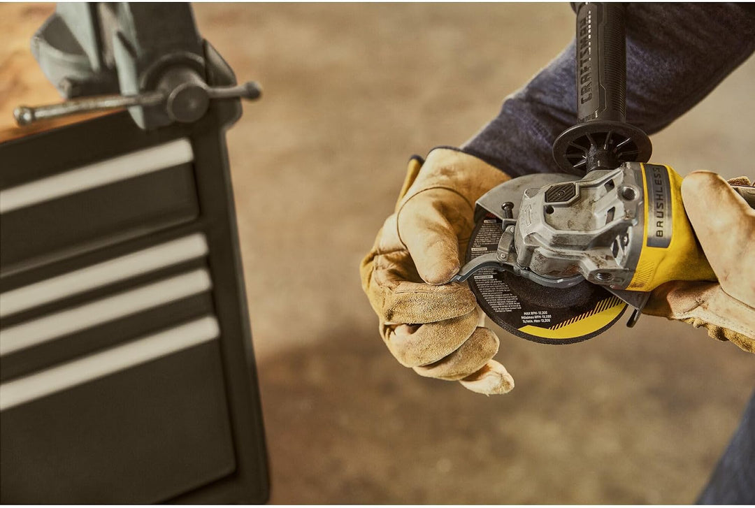 Stanley FatMax V20 Akku-Winkelschleifer SFMCG700B (18V, 125mm Scheiben-ø, bürstenloser Motor, robust