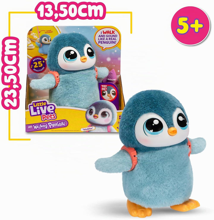 Little Live Pets - Waddles, der interaktive Pinguin-Stuffed Toy