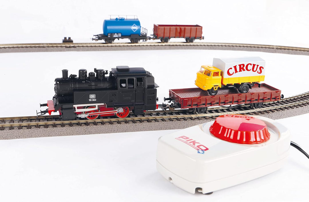 57113 Start-Set mit Bettung Güterzug