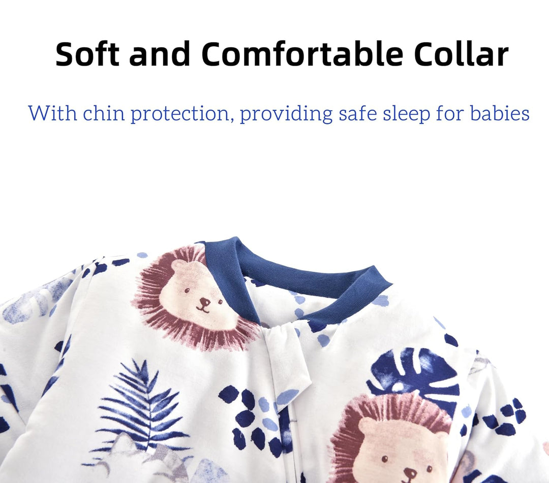 Chilsuessy Baby Winterschlafsack Schlafsack mit Füssen kleine Kinder Ganzjahres Winter Schlafsack Sc