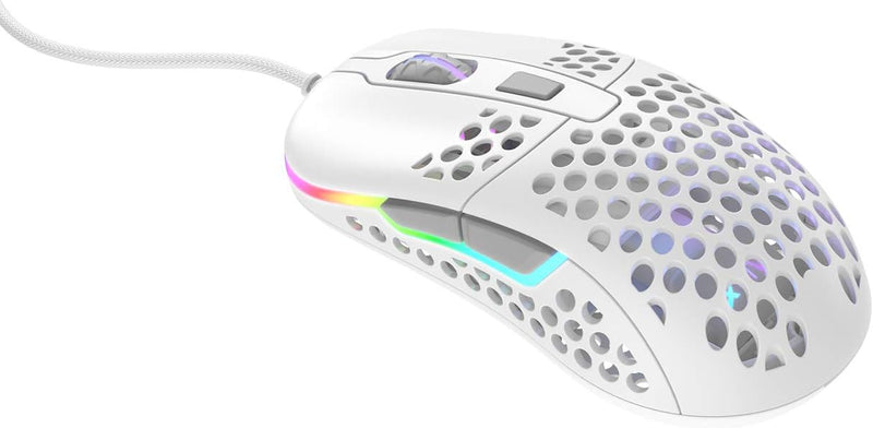 Xtrfy M42 RGB, ultraleichte kabelgebundene Gaming-Maus, hochmoderner Pixart 3389 Sensor, modulares G