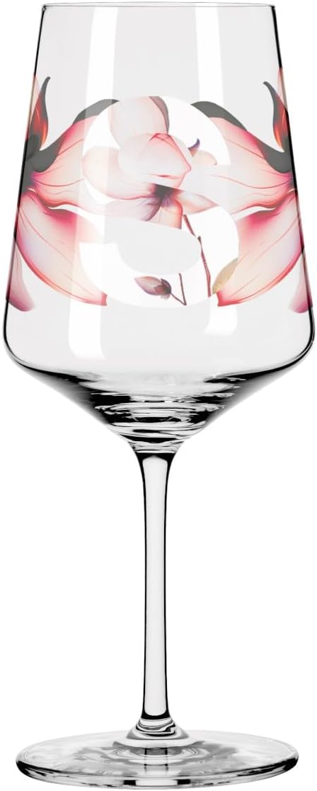 RITZENHOFF 3461002 Sommersonett #2 Aperitifglas-Set, Kristallglas, 544 milliliters Blumen, Zahlen, B
