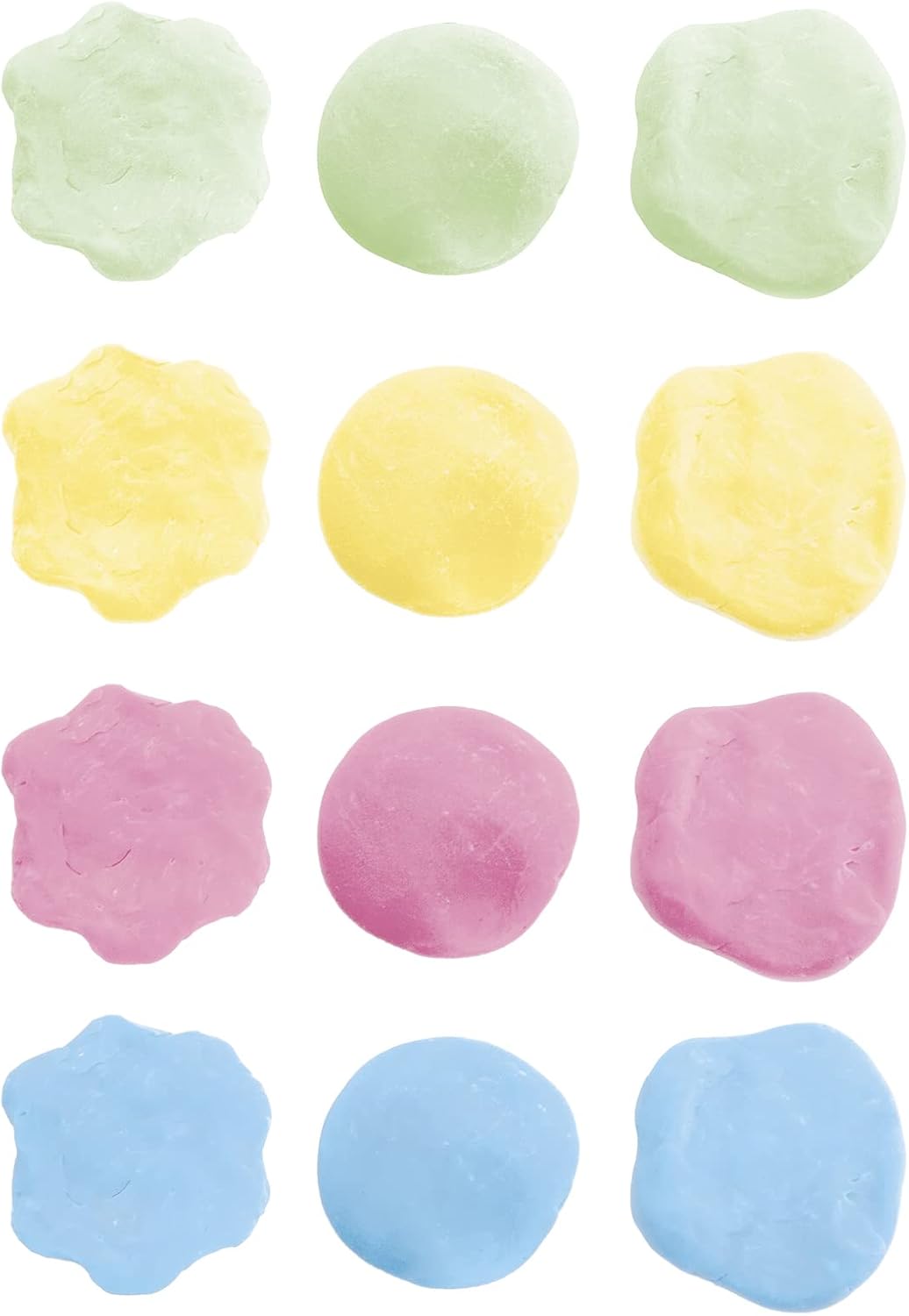 Jovi Plastilin, leicht formbare Modelliermasse für Kinder ab 2 Jahren, 30 Stangen je 50g, Pastellfar