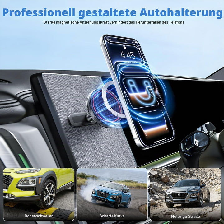 Entworfen für Hyundai Ioniq 5 Handyhalterung [Kompatibel mit MagSafe], Magnetisch an Metallischem Ar