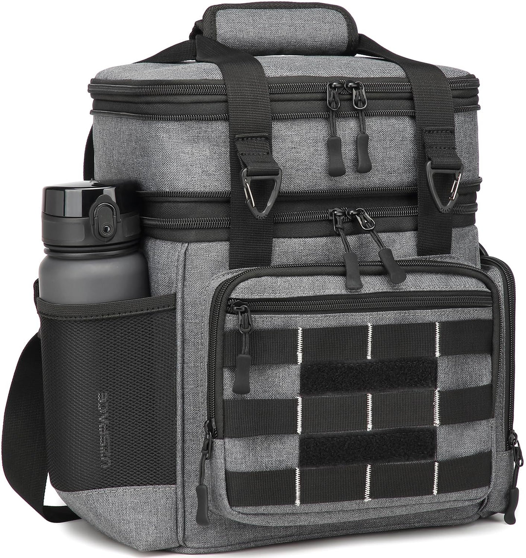 Kühltasche Picknicktasche erweiterbare Isoliertasche Lunchtasche Essen & Getränk Thermotasche für Sc